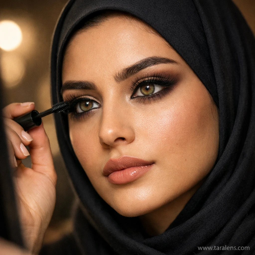 آرایش چشم مناسب با لنزهای رنگی (7 راز میکاپ آرتیستی)