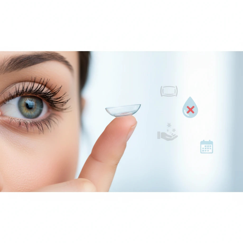 ۵ اشتباه رایج در استفاده از لنز تماسی که به چشم آسیب می‌زند