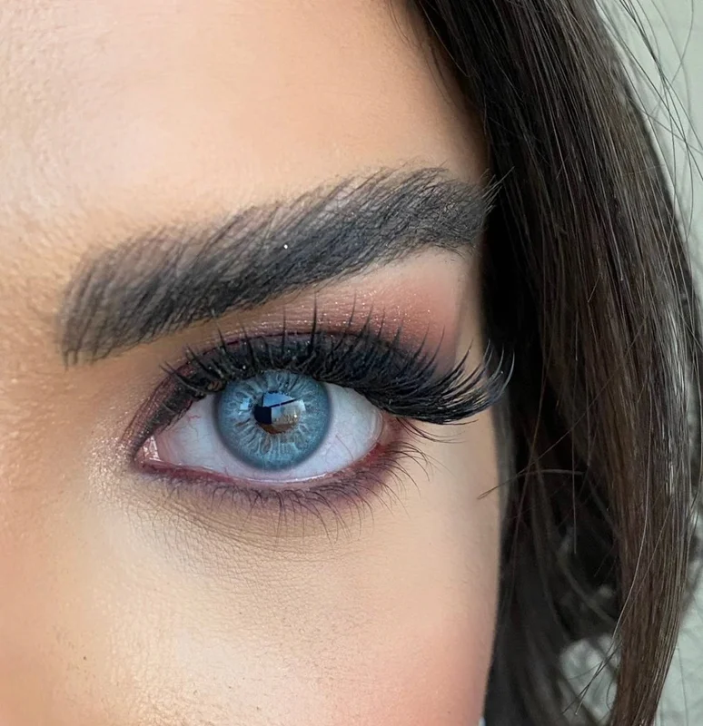 لنز رنگی مارلی لایت بلو  MARLY LIGHT BLUE