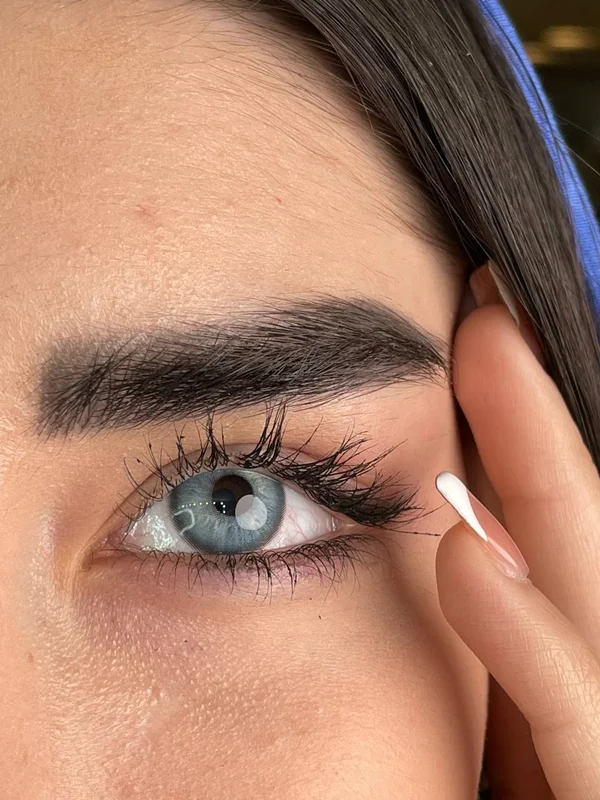 لنز رنگی مارلی شاینی بلو MARLY SHINEY BLUE